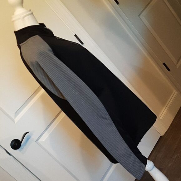 Rivalry Threads Black and Gray Georgia Bulldog Pull Over  NWT - Picture 2 of 11